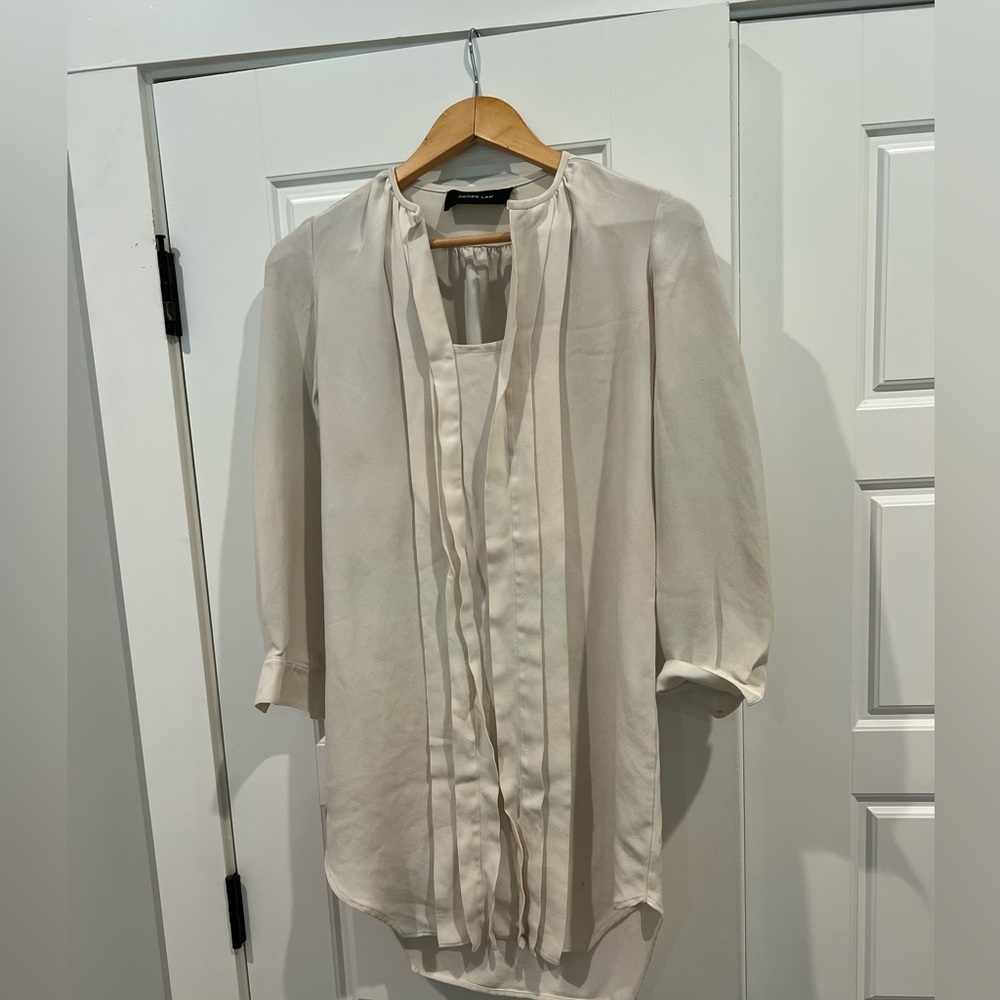 Derek Lam 10 Crosby Silk Shirt